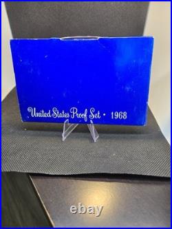 1968-1974 U. S. Mint Proof Set Collection (Excludes 1970) Silver Kennedy Halves 1968-1974 U. S. Mint Proof Set Collection (Excludes 1970) Silver Kennedy Halves