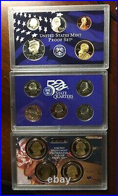 1968-2013 United States Mint Proof Sets (Missing 2002, 2010, 2012)