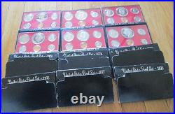 1968 to 1983 Proof Sets U. S. Mint 16 Proof Set San Francisco Mint Investment 1968 to 1983 Proof Sets U. S. Mint 16 Proof Set San Francisco Mint Investment