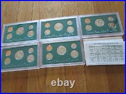 1968 to 2006 Proof Sets U. S. Mint 39 Proof Set San Francisco Mint Box COA Value