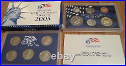 1968 to 2006 Proof Sets U. S. Mint 39 Proof Set San Francisco Mint Box COA Value