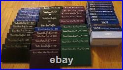 1968 to 2009 Proof Sets U. S. Mint 42 Proof Set San Francisco Mint Box and COA