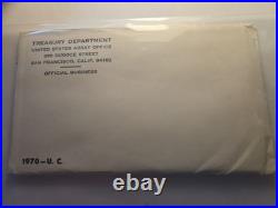 1970 US Mint Proof Set Sealed In The Original Mint Branded Envelope Unseen 56yr