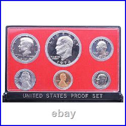 1973-1979 Proof Set Run Original Box CN-Clad 7 Sets 42 Coin Lot US Mint