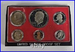 1973s-1980s Proof Set Run Original Black Box 8 Sets Coin Lot US Mint