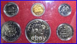 1974-S United States Proof Set Complete 6-Coin Clad Set from S. F Mint Sealed