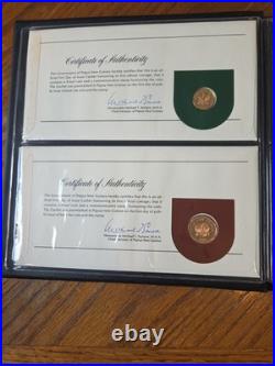 1975 PNG Proof Set 8 Coins 10K Bird of Paradise. 925 Sterling 5K Eagle. 5 Silver