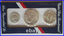 1976-1796 Proof Silver Three Piece US Bicentennial Uncirculated Coin Set