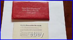 1976-1796 Proof Silver Three Piece US Bicentennial Uncirculated Coin Set