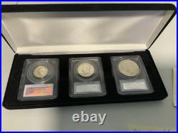 1976 Bicentennial (3 pc. Silver U. S. Proof Set) Signed By Designer's Free ship