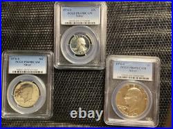 1976-S Silver Bicentennial 3-Coin Proof Set PCGS PR69DCAM