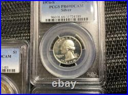 1976-S Silver Bicentennial 3-Coin Proof Set PCGS PR69DCAM