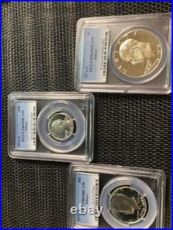 1976-S Silver Bicentennial 3-Coin Proof Set PCGS PR69DCAM