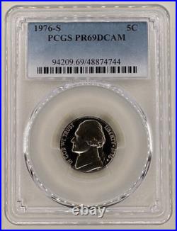 1976-S U. S. 6 Coin Proof Set-PCGS PR69DCAM-($1-50C-25C/Silver)-(10C-5C-1C/Clad)