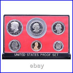 1979 S Proof Set 10 Pack Nice Original Boxes US Mint 60 Coin Lot