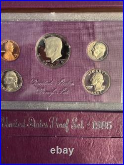 1980 1989 United States Proof Set (Unicirculated) Set of 10