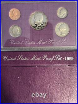 1980 1989 United States Proof Set (Unicirculated) Set of 10