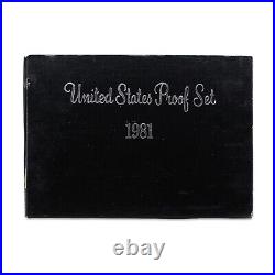 1981 S Proof Set 10 Pack Nice Original Boxes US Mint 60 Coin Lot