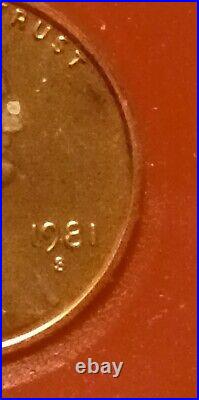 1981 S Proof Set Type 2 All Six COINS Bulbous Serif S Mark US Mint