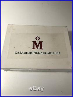 1982-1983 Mexico 8-Coin Libertad Silver Proof Set with COA RARE