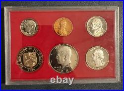 1982 United States Coins Half Dollar- 1789 Proof Set S Mintmarks -6 Coin Lot
