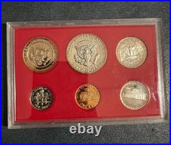 1982 United States Coins Half Dollar- 1789 Proof Set S Mintmarks -6 Coin Lot