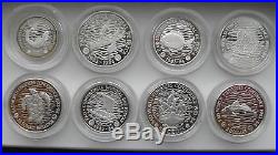 1983-1984 FAO Fisheries PIEDFORT 8 Coin Silver Proof Set RARE