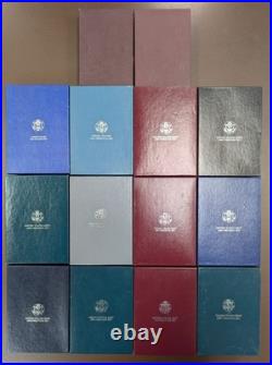 1983-1997 Full Run Prestige Proof Sets U. S. Mint OGP COA (14 Total)