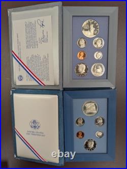 1983-1997 Full Run Prestige Proof Sets U. S. Mint OGP COA (14 Total)