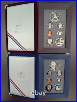 1983-1997 Full Run Prestige Proof Sets U. S. Mint OGP COA (14 Total)