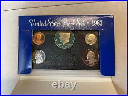 1983 Proof Set With Original Box As Shown