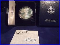 1986 2015 American Eagle Silver Dollar Proof Set Coa