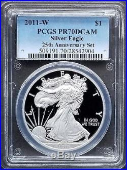 1986 2018 American Silver Eagle 38-pc Complete Date Set PCGS PR70 DEEP CAM