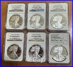 1986-2019 Complete 33 Coin Silver Eagle Proof Set NGC PF69 UCAM