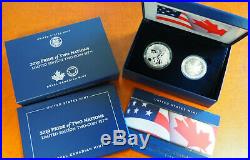 1986-2019 Complete (35 Coin) American Proof Silver Eagle Set withBox, Case & COA