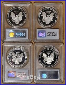 1986 to 2005 Proof American Eagle Silver Dollar Set PCGS PR69DCAM