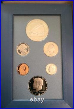 1987 United States Mint Prestige Proof Set With COA