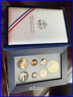 1988-S, 1989-S, And 1993-S US Mint Prestige Proof Sets 1988-S, 1989-S, And 1993-S US Mint Prestige Proof Sets