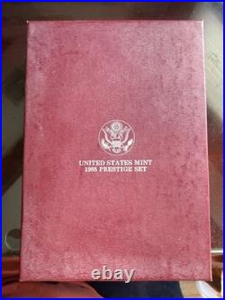 1988-S, 1989-S, And 1993-S US Mint Prestige Proof Sets 1988-S, 1989-S, And 1993-S US Mint Prestige Proof Sets