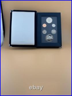 1990 U. S. Mint Prestige Proof Set. Eisenhower Silver Dollar. 90% Silver. OGP