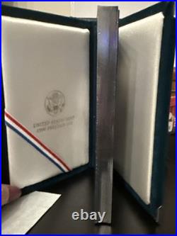 1990 US MINT PRESTIGE PROOF SET with OGP & COA