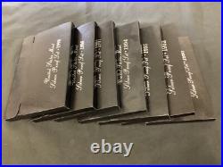 1992 1998 S 7 Set COMPLETE RUN OF U. S. SILVER PROOF SETS OGP & COA 1992 1998 S 7 Set COMPLETE RUN OF U. S. SILVER PROOF SETS OGP & COA