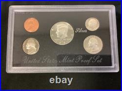 1992 1998 S 7 Set COMPLETE RUN OF U. S. SILVER PROOF SETS OGP & COA 1992 1998 S 7 Set COMPLETE RUN OF U. S. SILVER PROOF SETS OGP & COA