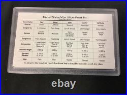 1992 1998 S 7 Set COMPLETE RUN OF U. S. SILVER PROOF SETS OGP & COA 1992 1998 S 7 Set COMPLETE RUN OF U. S. SILVER PROOF SETS OGP & COA