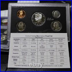 1992 1998 S 7 Set COMPLETE RUN OF U. S. SILVER PROOF SETS OGP & COA