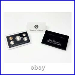 1992-1998-S U. S. Silver Proof Sets Black Box (7 Sets)