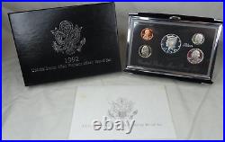 1992-1998 US Mint Premier Silver Proof Sets 90% Silver OGP COA 7 Annual Sets