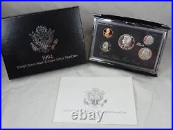 1992-1998 US Mint Premier Silver Proof Sets 90% Silver OGP COA 7 Annual Sets