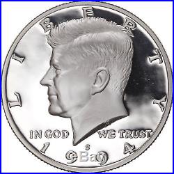 1992-1999 S Kennedy Half Dollar 90% Silver Gem Deep Cameo Proof Run 8 Coin Set