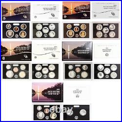 1992-2021 S Proof Set Run Box & COA 90% Silver US Mint 30 Sets 284 Coins